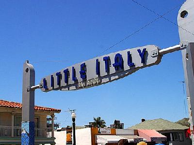Photo Little Italy Sign Travel