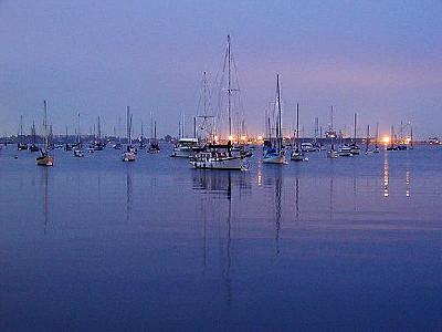 Photo Boats In The Bay Vehicle