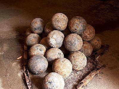 Photo Cannonballs At Fort Point Other