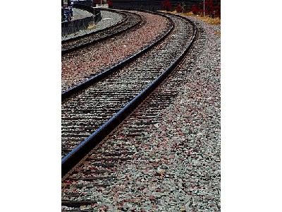 Photo Railroad Tracks Other
