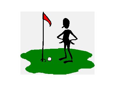 Logo Sports Golf 010 Animated