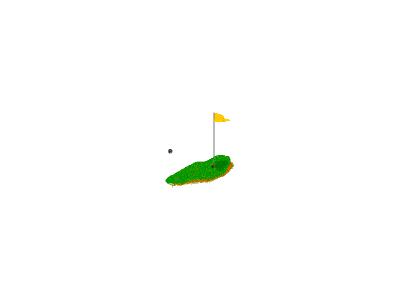 Logo Sports Golf 011 Animated