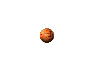 Logo Sports Basketball 009 Animated