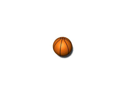 Logo Sports Basketball 010 Animated