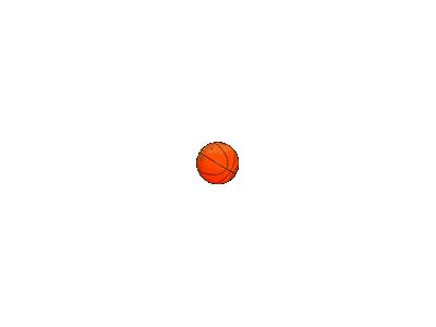 Logo Sports Basketball 015 Animated