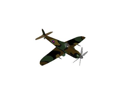 Logo Vehicles Planes 069 Animated