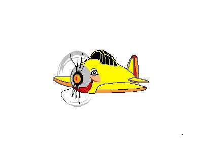 Logo Vehicles Planes 055 Animated