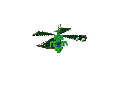 Logo Vehicles Helicopters 008 Animated