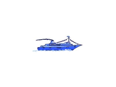 Logo Vehicles Boats 020 Animated