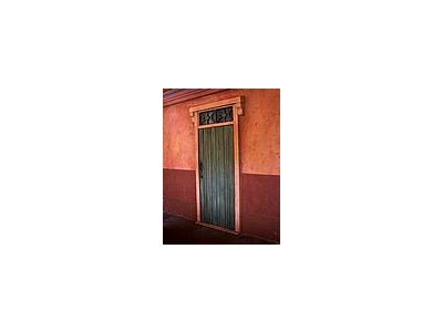 Photo Small Wooden Doorway Building