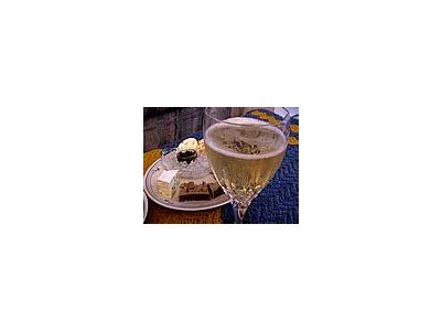 Photo Small Wine Glass Plate Drink