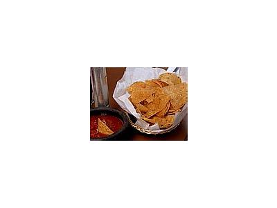 Photo Small Chips And Salsa Food