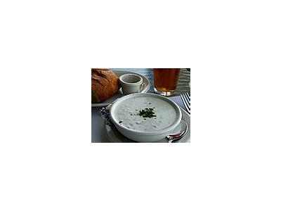 Photo Small Clam Chowder Food