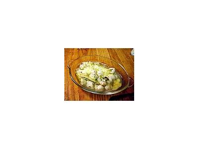 Photo Small Baked Scallops Food