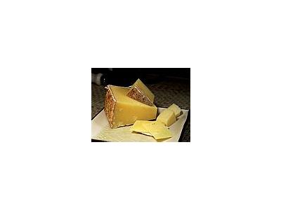 Photo Small Lincolnshire Poacher Cheese Food