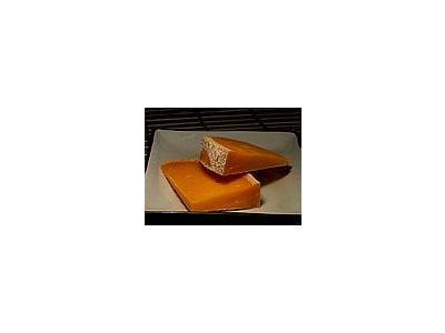 Photo Small Mimolette Cheese Food