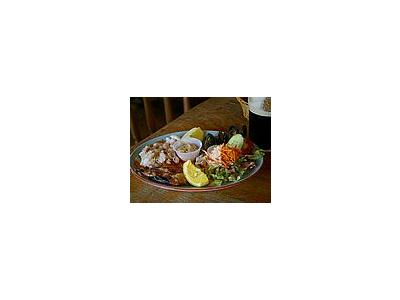 Photo Small Seafood Plate Food