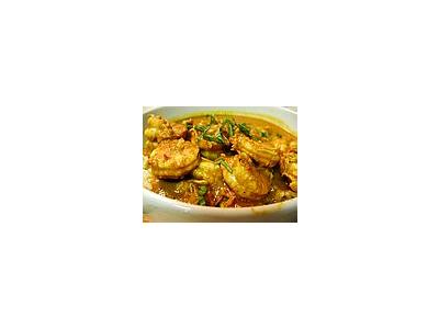 Photo Small Shrimp Curry Food