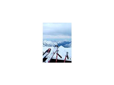Photo Small Ski In The Alps 4 Landscape