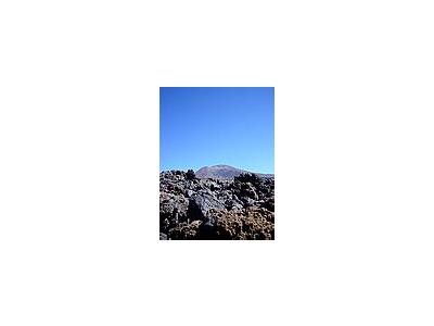 Photo Small Volcanic Mountain 2 Landscape