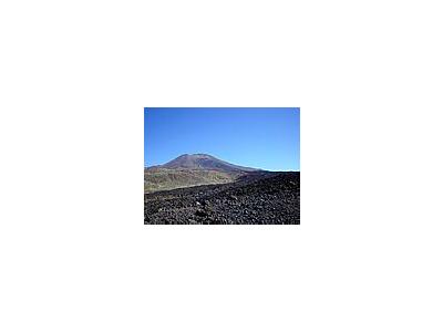 Photo Small Volcanic Mountain 3 Landscape