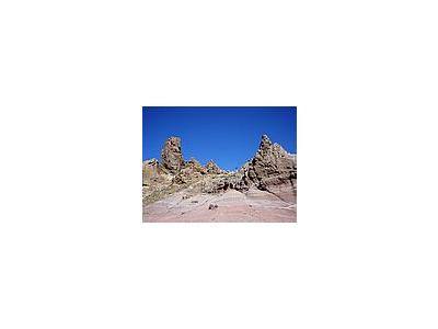 Photo Small Volcanic Rocks Landscape