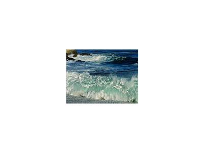 Photo Small Waves Crashing Travel