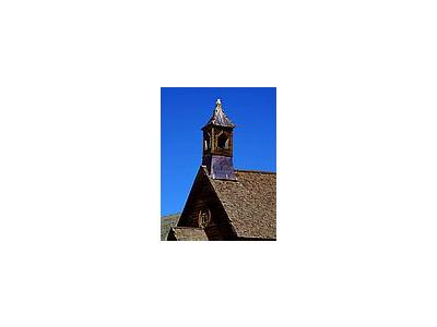 Photo Small Bodie Church Steeple Travel
