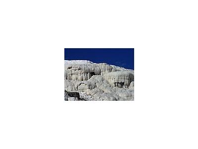 Photo Small Mammoth Hot Springs 2 Travel