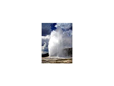 Photo Small Old Faithful Geyser Travel