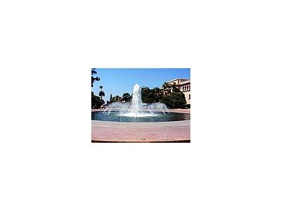 Photo Small Fountain In Balboa Park Travel