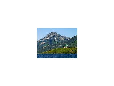 Photo Small Waterton Lakes Prince Of Wales Hotel Travel