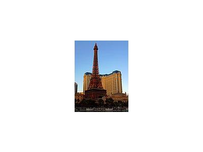 Photo Small The Eiffel Tower In Vegas Travel