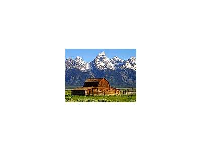 Photo Small Grand Tetons Barn 2 Travel