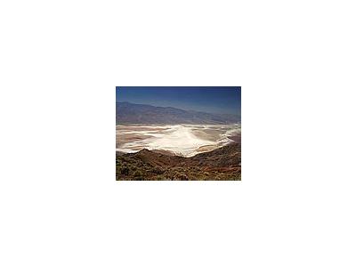 Photo Small Salt Flats From Dantes View Travel