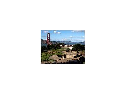 Photo Small Presidio And Golden Gate Bridge Travel
