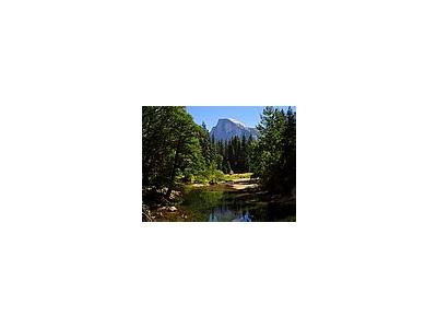 Photo Small Half Dome From Sentinal Bridge Travel