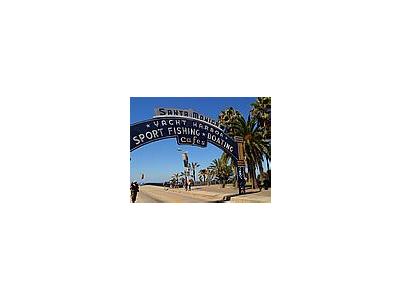 Photo Small Santa Monica Pier Travel