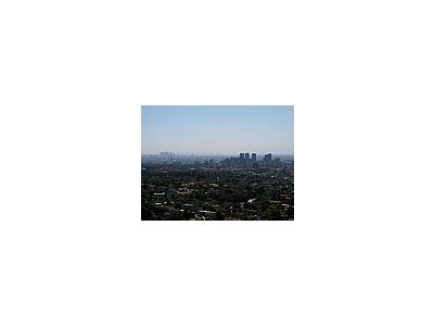 Photo Small Smoggy La Skyline Travel