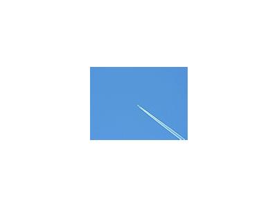 Photo Small Airplane Condensation Trail Vehicle