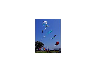 Photo Small Kites Flying Other