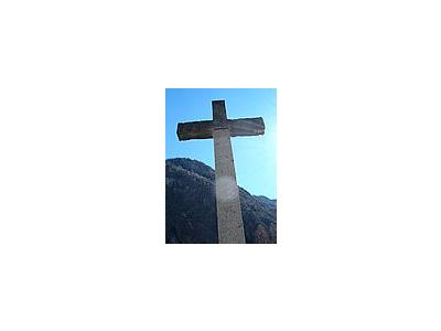 Photo Small Concrete Cross Other