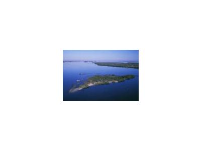Aerial Of Pelican Island NWR 00008 Photo Small Wildlife