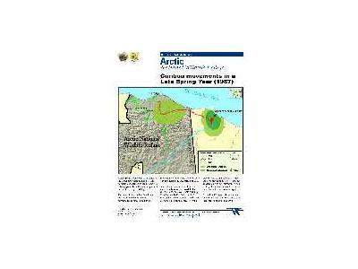 Information Map Caribou Calving And Summer Use In High Snow Spring 00023 Photo Small Wildlife
