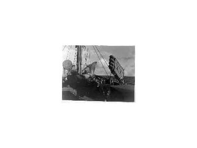 Balsa Raft On Cargo Ship During WW II 00172 Photo Small Wildlife