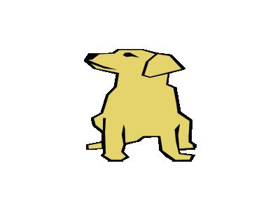 Dog 01 Drawn With Strai 01 Animal