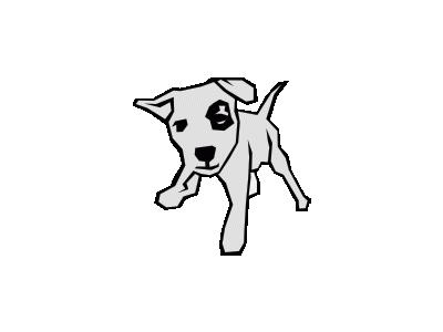 Dog 03 Drawn With Strai 01 Animal
