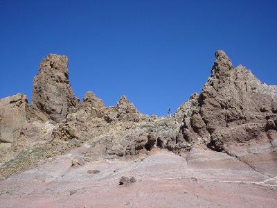 Photo Big Volcanic Rocks Landscape