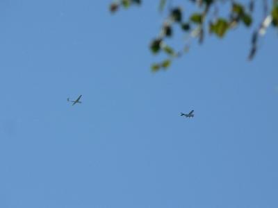 Photo Big Sailplane Towing 3 Vehicle