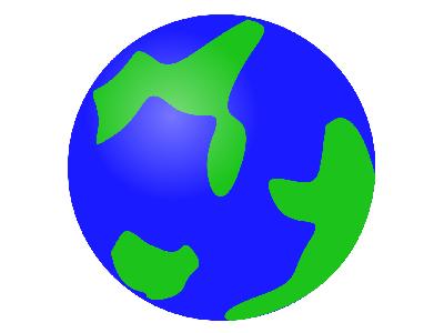 Svg Globe Green Big Geography